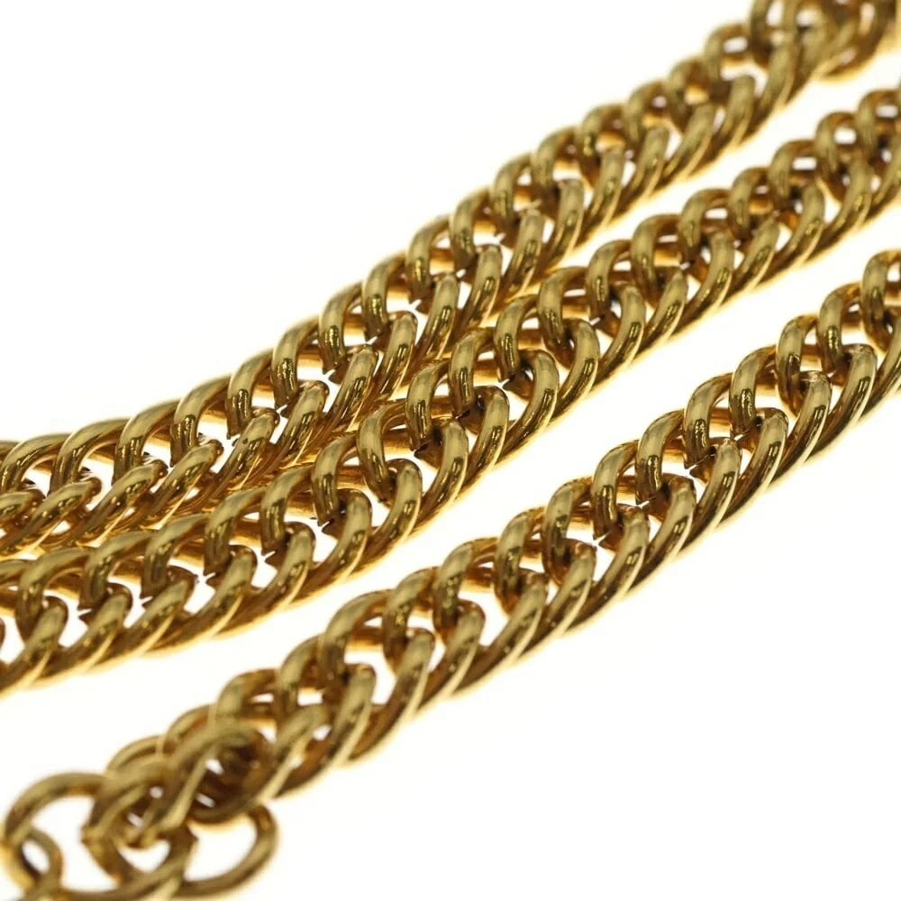 Authentic CHANEL rue de cambon gold plated vintage chain belt 80cm